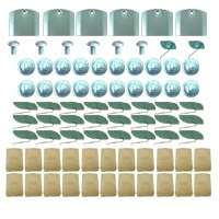 1964 Chevrolet Impala SS Complete Side Molding Clip Kit