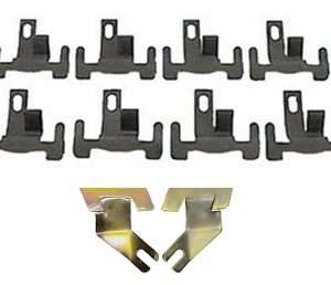 1967-1969 Chevrolet Camaro Windshield Molding Clip Kit Corners And Lower 10 Pieces