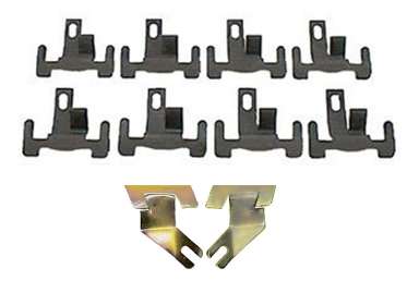 1967-1969 Chevrolet Camaro Windshield Molding Clip Kit Corners And Lower 10 Pieces