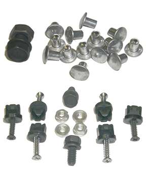 1967 Chevrolet Chevelle And El Camino Grille Hardware Kit 34 Piece