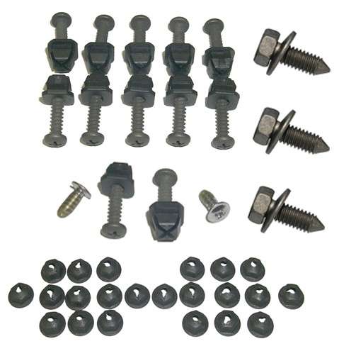 1969 Chevrolet Chevelle And El Camino Grille Hardware Kit 51 Piece