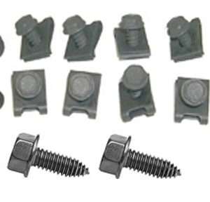1969-1972 Chevrolet Nova Grille Hardware Kit 42 Piece