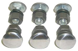 1967 Chevrolet Chevy II Front Bumper Bolt Kit 24 Pieces