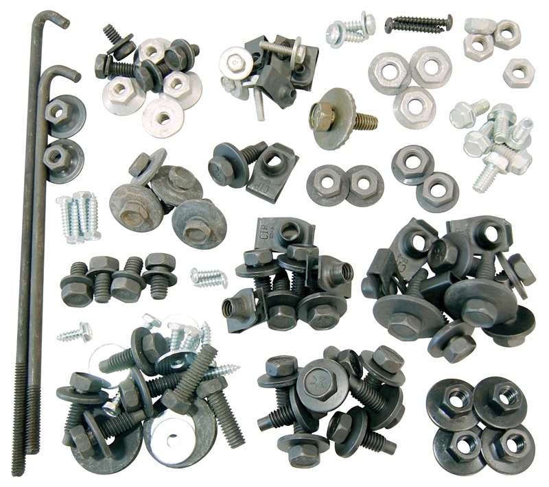 1970 Dodge Charger And Coronet Under Hood Bolt Kit 89 Pieces