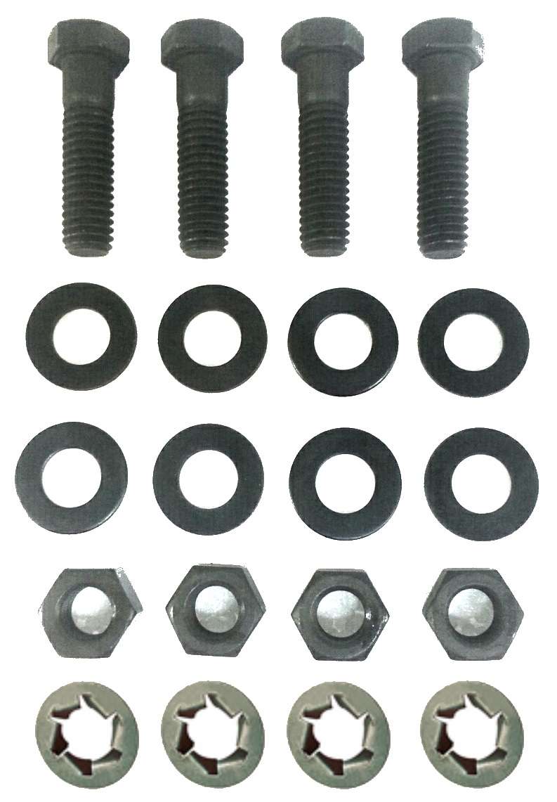1970-1972 Plymouth Cuda And Barracuda Rear Bumper Bracket To Frame Bolt Kit