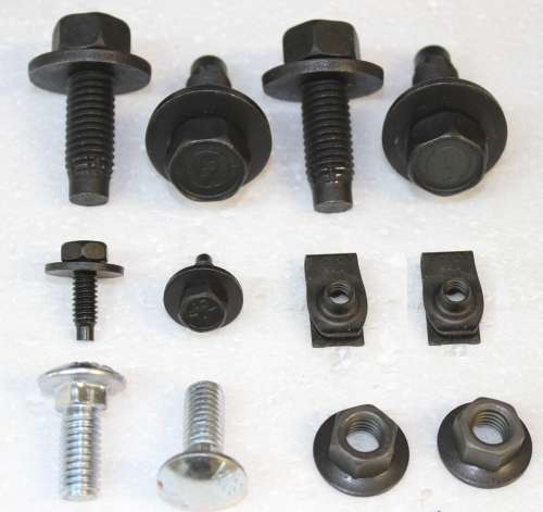 1970 Dodge Coronet Front Bumper Bracket To Frame Bolt Kit