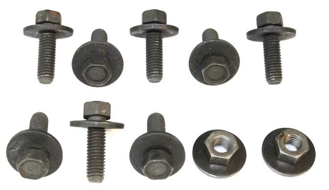 1968-1969 Dodge Coronet Rear Bumper Bracket To Frame Bolt Kit