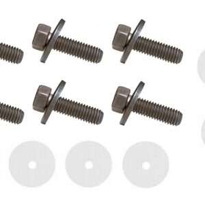 1970-1973 Dodge Dart Swinger Rear Bumper Bracket To Frame Bolt Kit