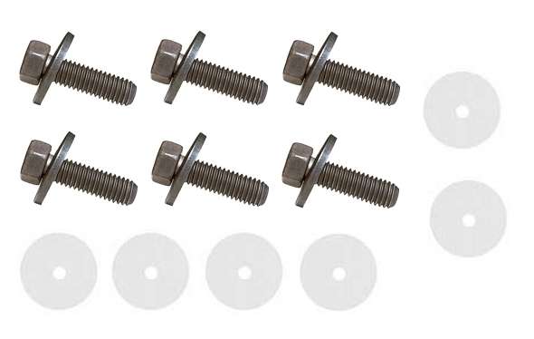 1970-1973 Dodge Dart Swinger Rear Bumper Bracket To Frame Bolt Kit