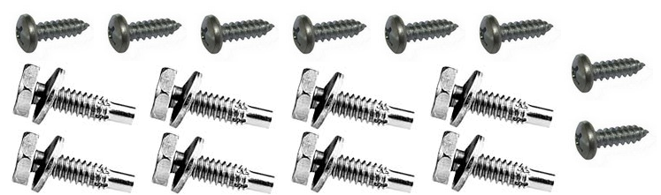 1971-1972 Dodge Demon Tail Light Housing Mounting Hardware Kit