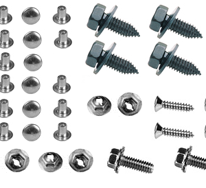 1961 Chevrolet Impala Grille Hardware Kit 77 Piece
