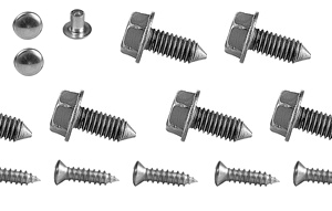 1963 Chevrolet Impala Grille Hardware Kit 41 Piece