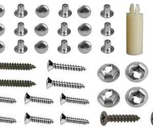 1965 Chevrolet Impala Grille Hardware Kit 48 Piece