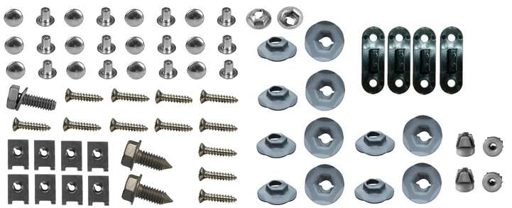 1967 Chevrolet Impala Grille Hardware Kit 71 Piece