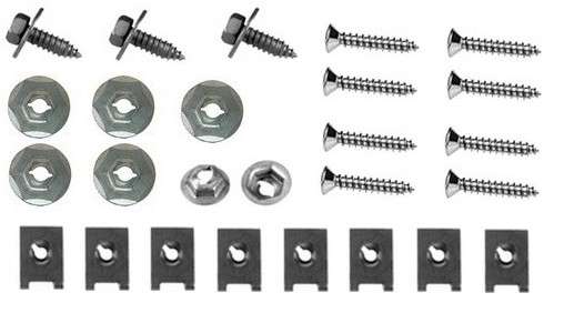 1975 Chevrolet Chevelle And El Camino Grille Hardware Kit 26 Piece