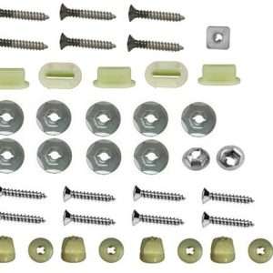 1976-1977 Chevrolet Chevelle And El Camino Grille Hardware Kit 39 Piece