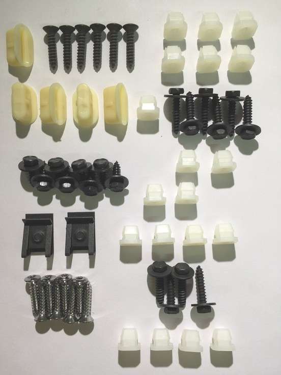1980 Chevrolet El Camino Grille Hardware Kit 66 Piece