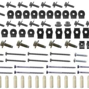 1976-1977 Ford Pickup Truck Grille Hardware Kit 88 Piece