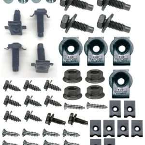 1963 Ford Galaxie Grille Hardware Kit 48 Piece