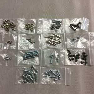 1968 Ford Mustang Coupe Interior Screw Kit