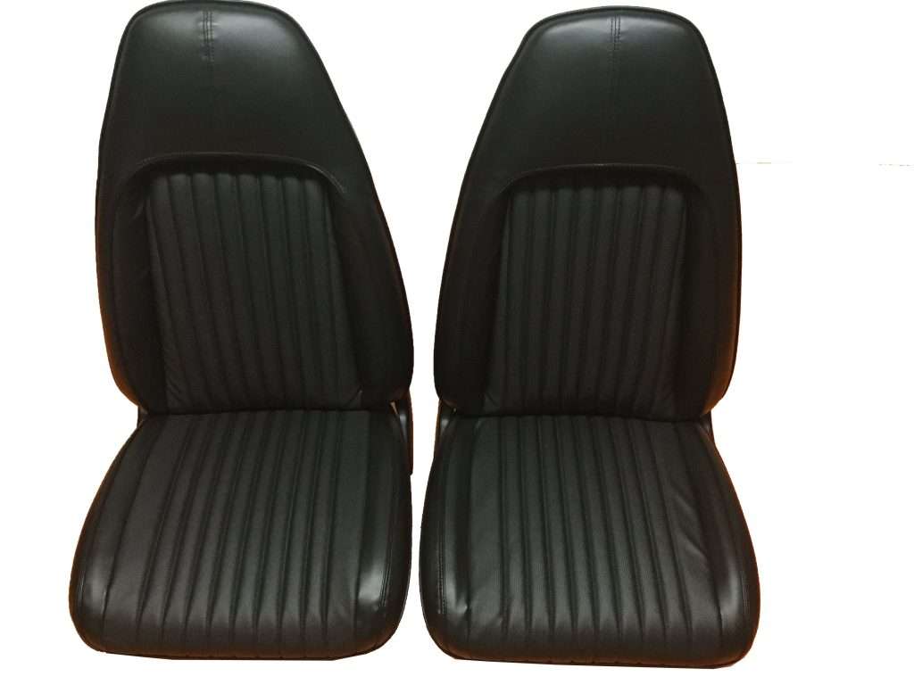 Reupholstered 1972 Dodge Challenger bucked seats 