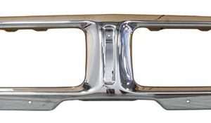 1971-1972 Dodge Charger Front Chrome Bumper WITHOUT Jack Slots