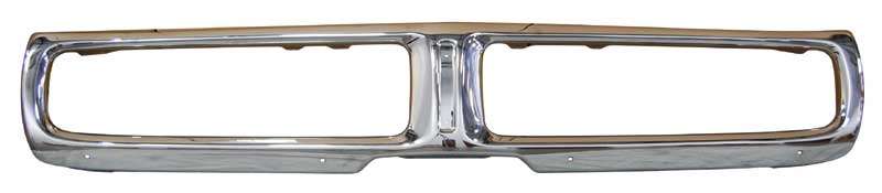 1971-1972 Dodge Charger Front Chrome Bumper WITHOUT Jack Slots