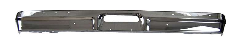 1978-1979 Ford F100 F250 Pickup Truck & Bronco Front Bumper WITH Impact Strip Holes 