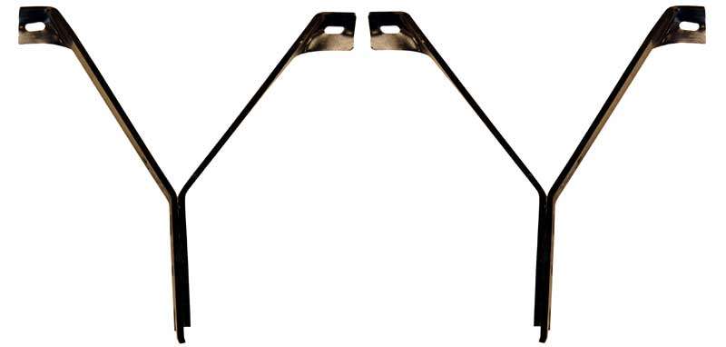 1967-1969 Plymouth Barracuda Front Bumper Bracket Set - Image 2
