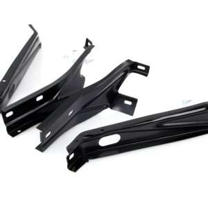 1968-1969 Plymouth Roadrunner And GTX Front Bumper Bracket Set With Hardware