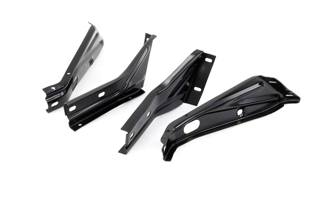 1970 Plymouth Roadrunner & GTX Front Bumper Bracket Set With Hardware