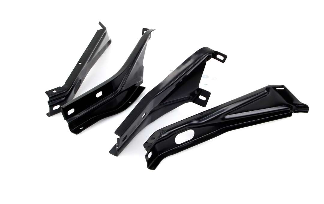 1968-1969 Dodge Coronet Front Bumper Bracket Set With Hardware