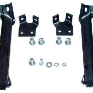 1955-1957 Chevrolet Pickup Truck Front Bumper Bracket Set With Hardware