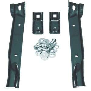1969-1970 Chevrolet K10 K20 K30 Pickup Truck And Suburban 4 Wheel Drive Front Bumper Bracket Set With Hardware