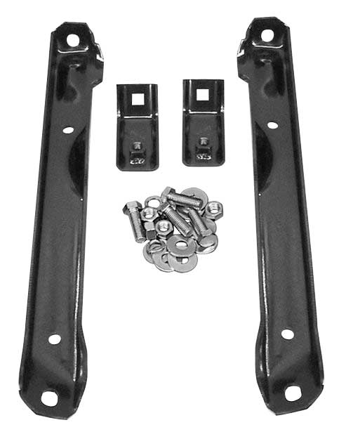 1971-1972 Chevrolet Pickup Truck, Blazer, And Suburban 4 Wheel Drive Front Bumper Bracket Set With Hardware