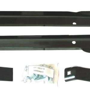 1971-1972 Chevrolet Pickup Truck, Blazer, And Suburban 2 Wheel Drive Front Bumper Bracket Set With Hardware
