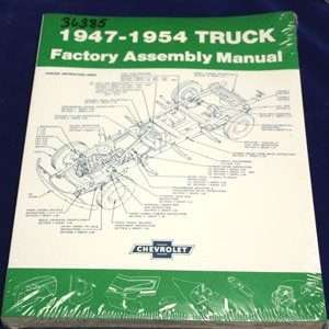 1947-1954 Chevrolet Truck Factory Assembly Manual