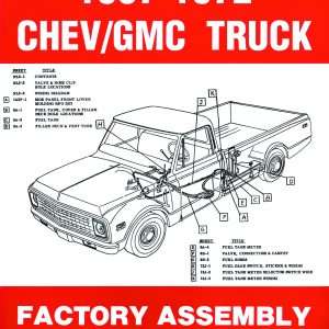 1967-1972 Chevrolet C/K Series Truck Factory Assembly Manual
