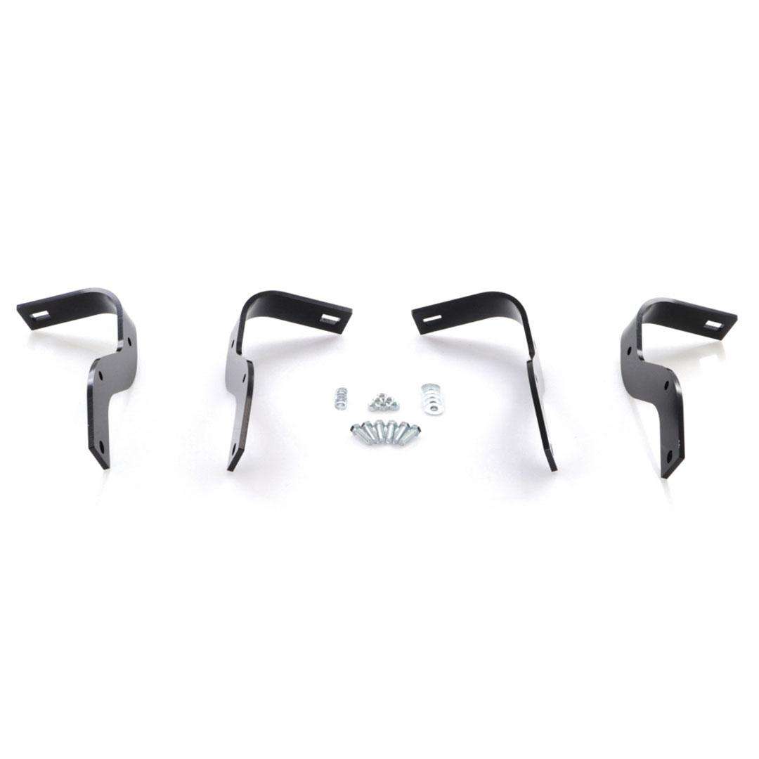 1953-1972 Ford F100 F250 Flareside Truck Rear Bumper Bracket Set - Image 3