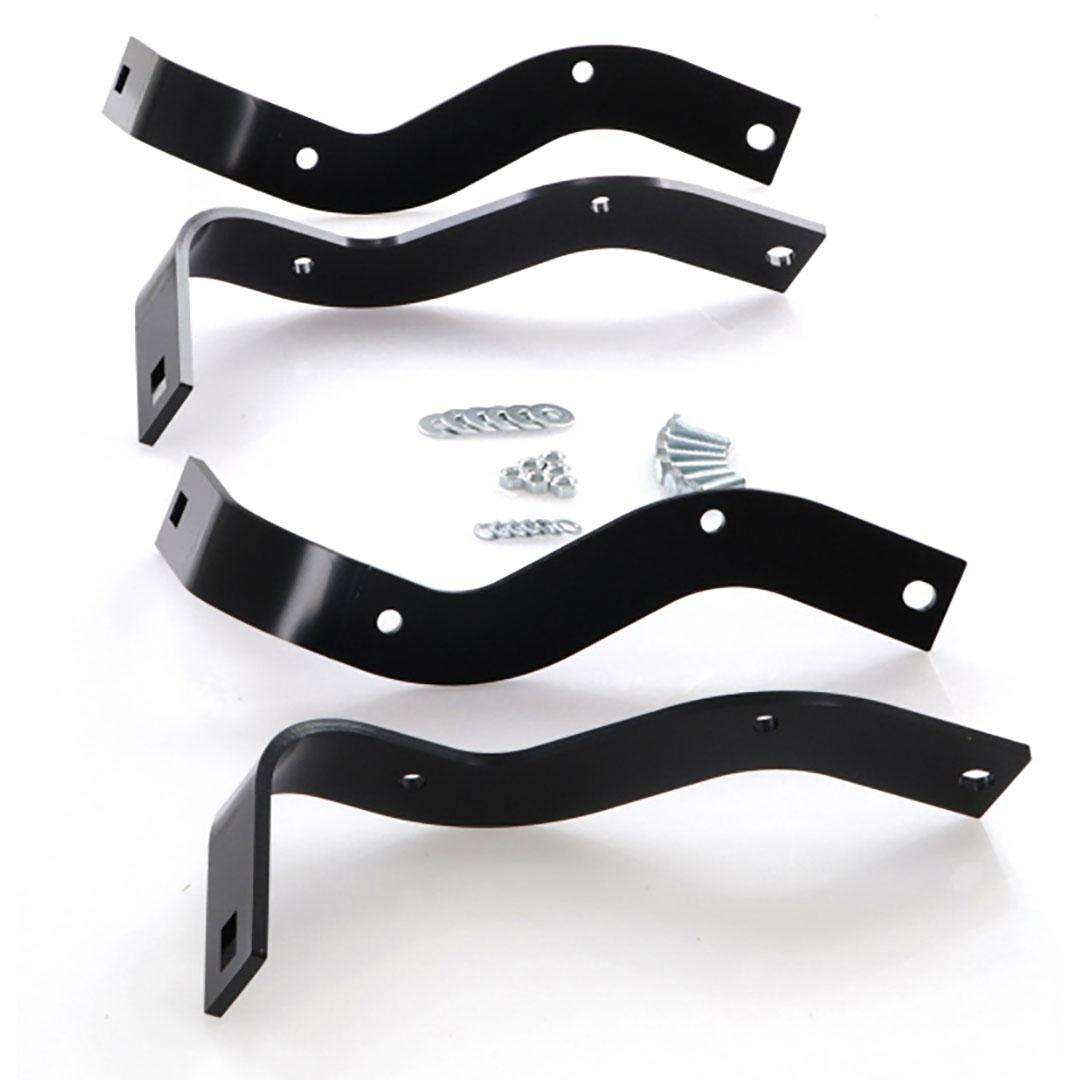 1953-1972 Ford F100 F250 Flareside Truck Rear Bumper Bracket Set - Image 2
