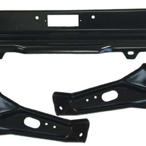1964 Ford Galaxie Rear Bumper Bracket Set 5 Pieces