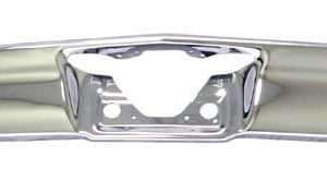 1966 Chevrolet Chevelle And Malibu Rear Chrome Bumper