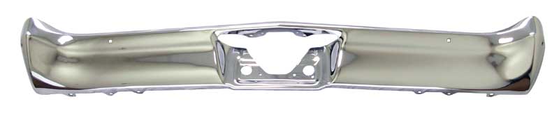 1966 Chevrolet Chevelle And Malibu Rear Chrome Bumper