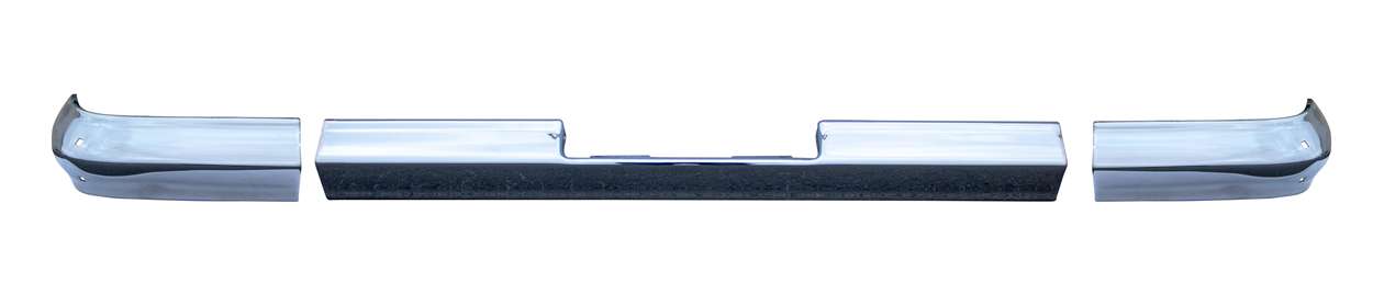 1961 Chevrolet Impala, Bel Air, And Biscayne Rear Chrome Bumper 3 Pieces