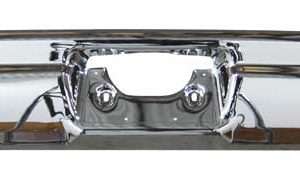 1966 Pontiac GTO, LeMans, And Tempest Rear Chrome Bumper