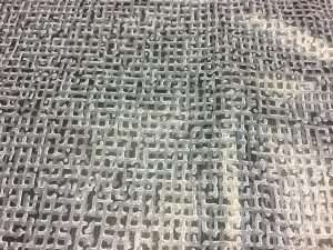 1970-1973 Plymouth Scamp Rubber Trunk Mat Herringbone - Image 2