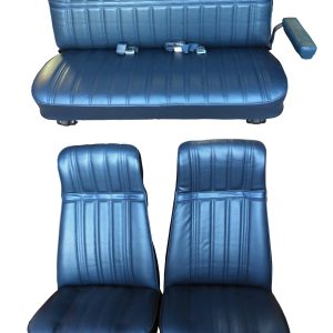 1977-1987 Chevrolet Blazer And GMC Jimmy Front Bucket And Rear Bench Vinyl Seat Upholstery Set With 1" Belt 
