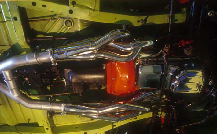 1966-1974 Mopar B & E Body 2-1/4" 426 Hemi Race Headers 3.5" Collectors - Image 5