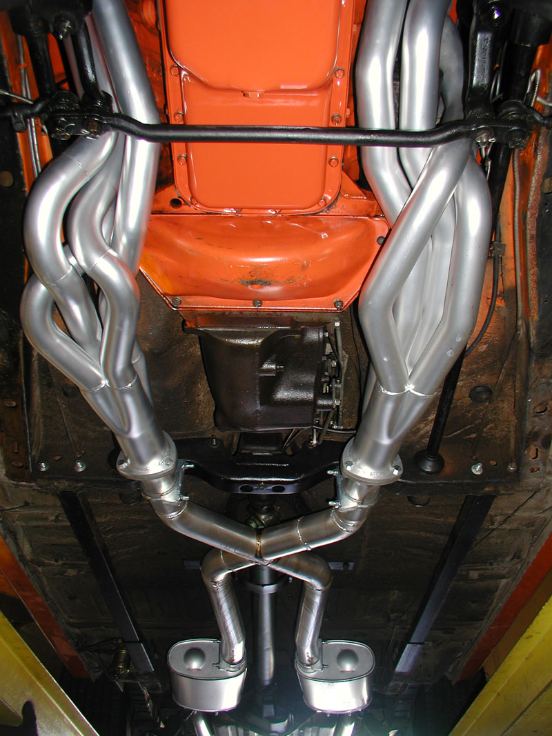 1966-1974 Mopar B & E Body 2-1/4" 426 Hemi Race Headers 3.5" Collectors - Image 2