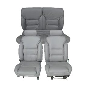 1987-1995 Chrysler LeBaron Convertible High End Sport Model Vinyl Seat Upholstery Set With Perforated Inserts